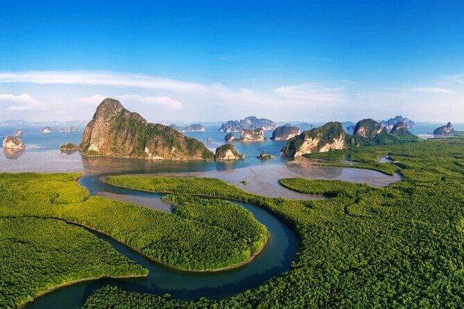 Phuket James Bond 5 Islands Paddle Board Canoe Though The Clif by Speed Boat - Who Will Love This Tour?