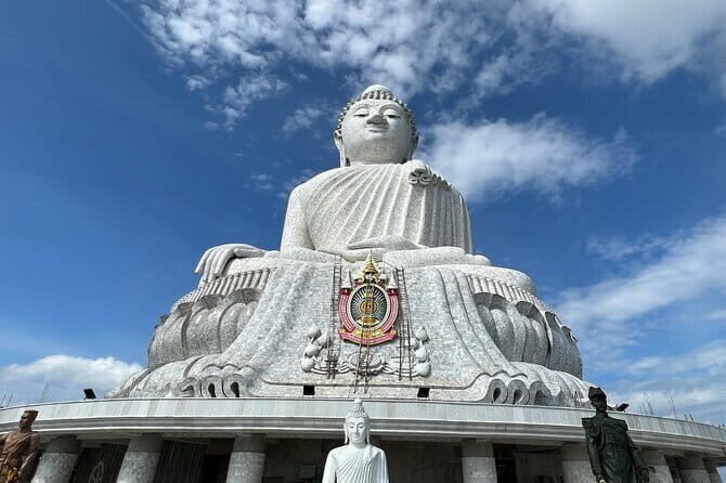Phuket Landmark City Tour with Local Food Market Experience - Key Points: