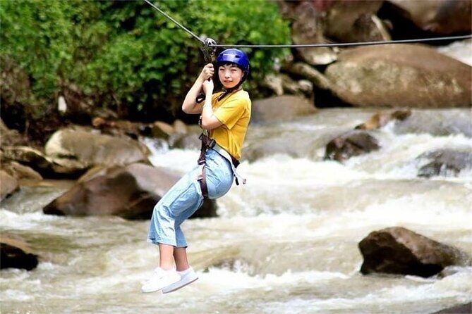 Phuket-Phang Nga: White Water Rafting 7 km.-Zipline-ATV-Lunch - The Sum Up