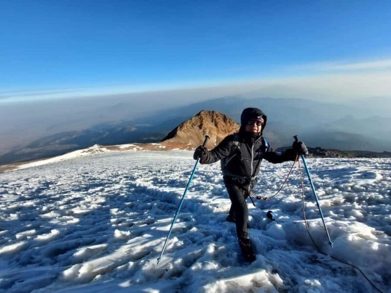Pico de Orizaba north face: Training at the base of the glacier - Practical Details: What’s Included and What You Need to Know