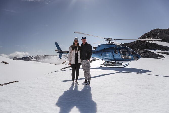 Pilots Choice: 2 Glaciers & Snow Landing  35min - Authentic Experiences & Passenger Feedback