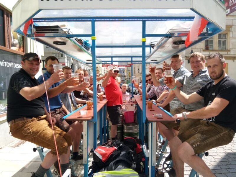 Pilsen: 1.5-Hour Beer Bike with Unlimited Beer - Who Should Consider This Tour