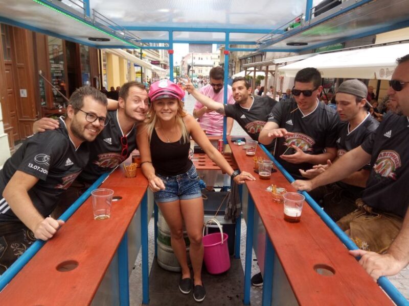 Pilsen: 1.5-Hour Beer Bike with Unlimited Beer - FAQ