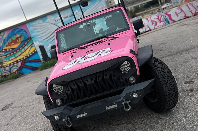 Pink Party Jeep Tour in 3rd Ward HTX - FAQ