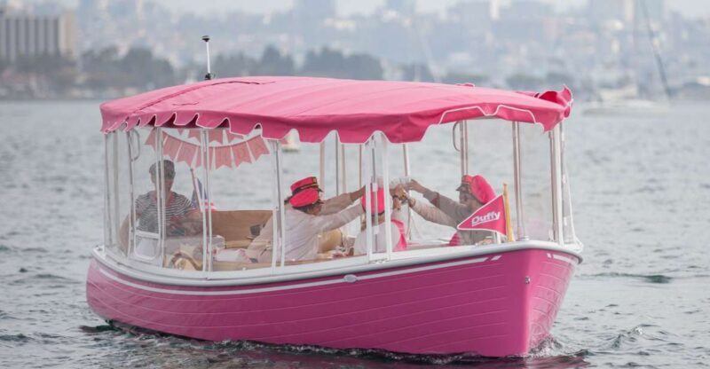 Pink Private Boat Cruise in San Diego! Bachelorette Birthday - The Sum Up