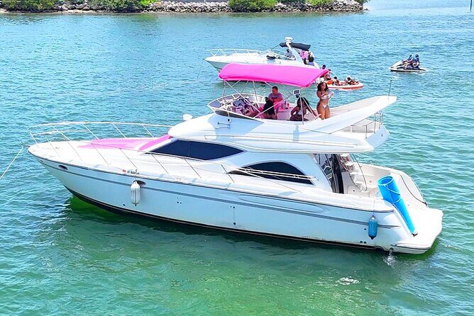 Pink Yacht Rental In Miami- 50ft Luxury Pink Charter - FAQs