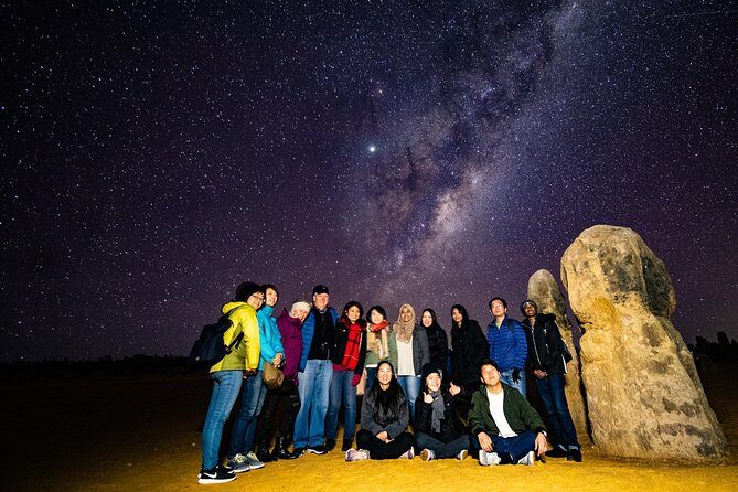 Pinnacles Desert Sunset Dinner and Stargazing Tour - Key Points