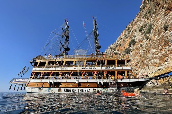 Pirate Boat Tour in Alanya: A Relaxing Day Out with Lunch - Key Points