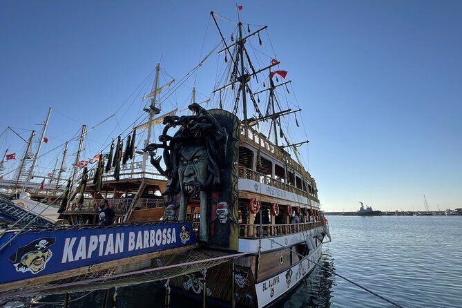 Pirate Boat Tour in Alanya: A Relaxing Day Out with Lunch - Lunch and Festivities at Pasha Beach