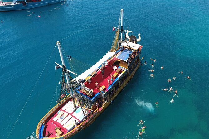 Pirate Ship Cruise with Food and Swimming Stops in Alanya - Points to Consider: The Downsides