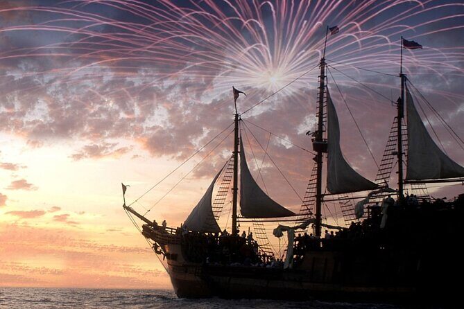 Pirate Ship Tour by day or night! Meals and Drinks included! - FAQ