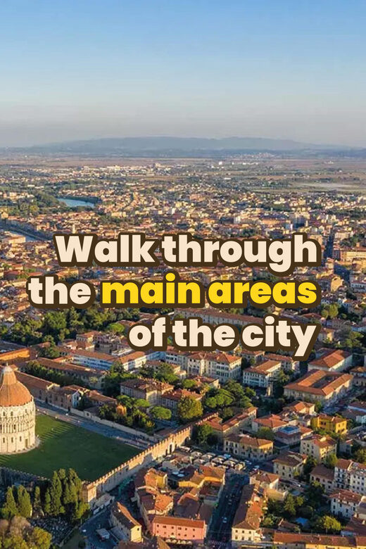 Pisa: digital guide made with a local for your walking tour - Key Points