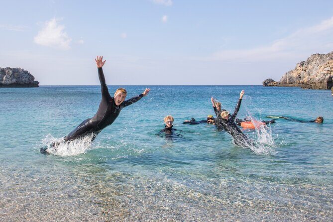 Plakias, Crete: Quality Snorkelling course - family fun - Key Points