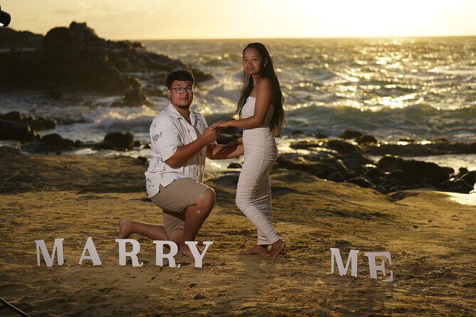 Plan Surprising/Secret Proposal Photo/Video in Hawaii Paradise - What to Expect from Your Proposal Photo/Video Experience in Hawaii