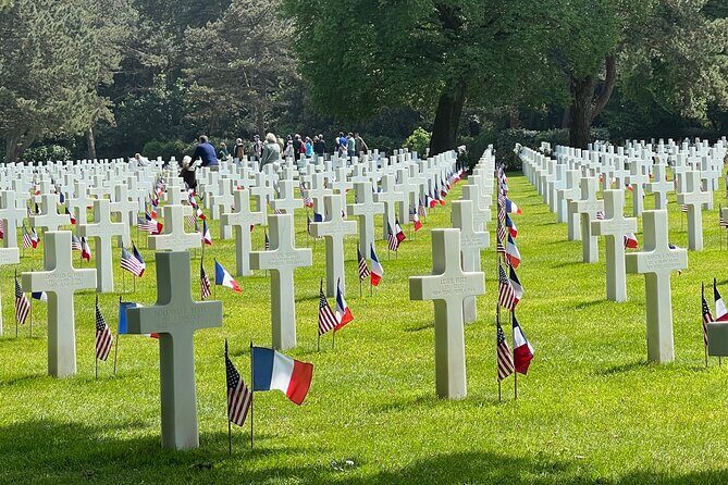 Pointe du Hoc, Omaha beach from Paris aboard a van (Private Tour) - FAQ