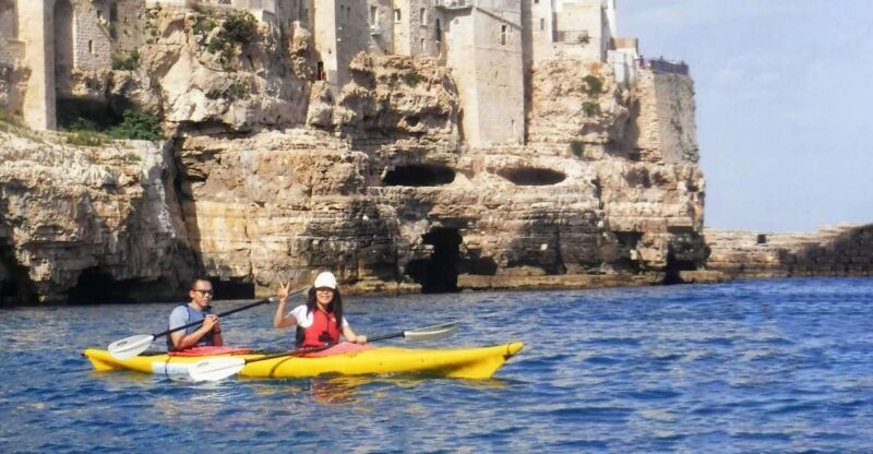 Polignano kayak tour + swimming stop in cave - What to Expect from the Tour