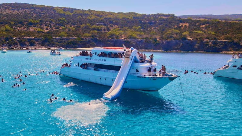 Polis: Paphos & Blue Lagoon Boat Cruise with Waterslide - An In-Depth Look at the Experience