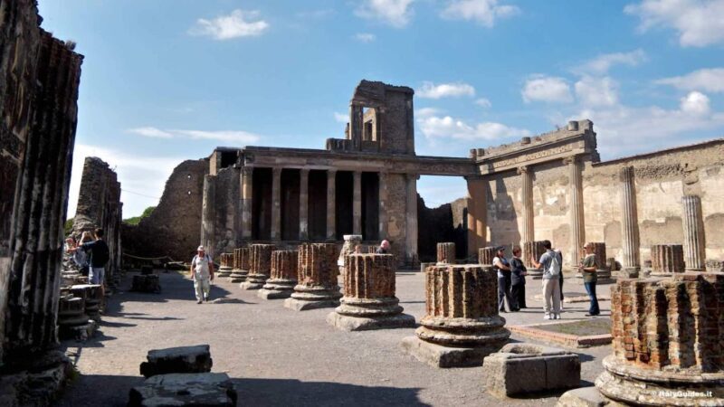 Pompei tickets and Audioguide in the office - Key Points