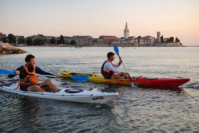 Pore sunset sea kayaking tour - Key Points