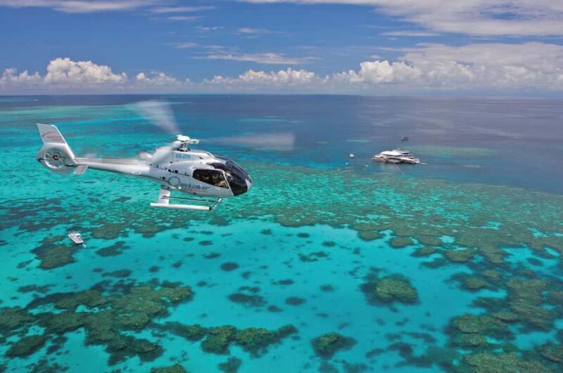 Port Douglas: Outer Barrier Reef Cruise & 10 Min Helicopter - The Helicopter Experience: A Bird’s-Eye View