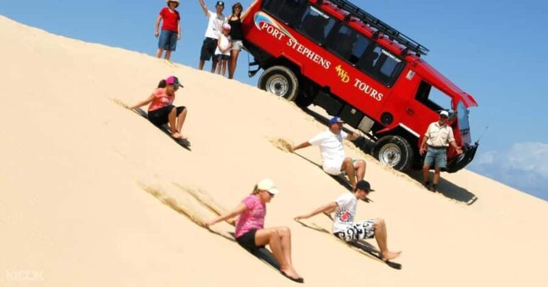 Port Stephens: Dolphin Cruise, Lunch, Koalas & Sandboarding - Wrapping It Up