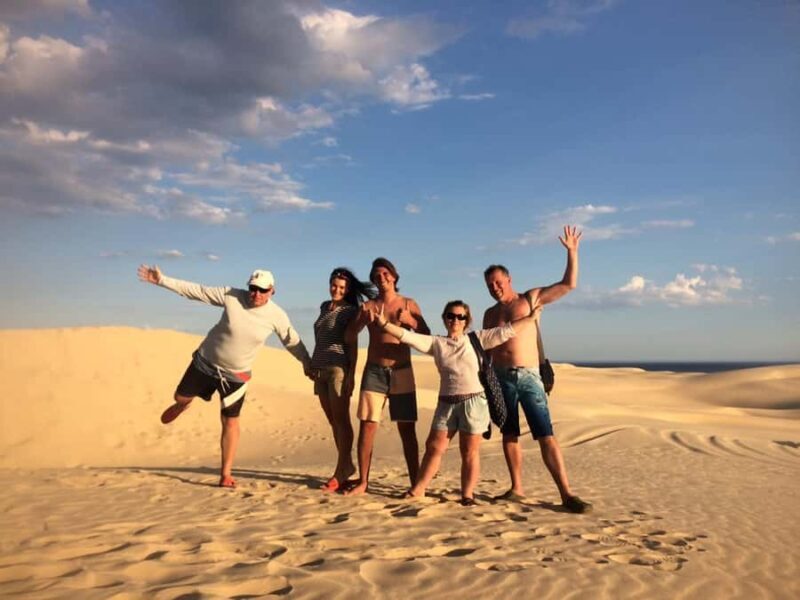 Port Stephens: Unlimited Sandboarding with 4WD Dune Transfer - FAQ