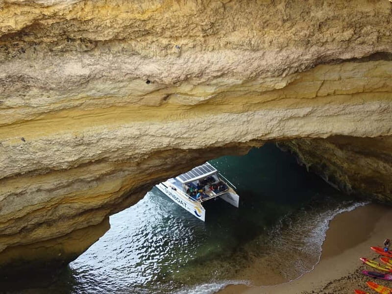 Portimão: Benagil Caves & Golden Coast Eco Catamaran Tour - Starting Point & Accessibility