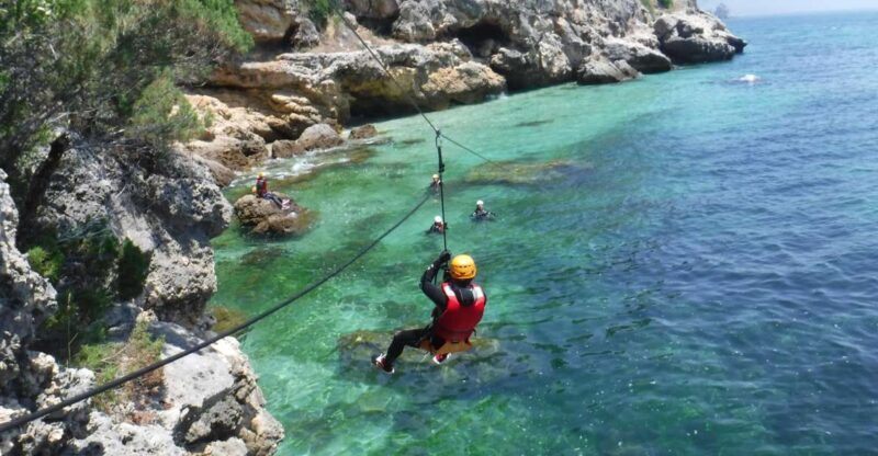 Portinho da Arrábida: Coasteering Boat Tour - Key Points