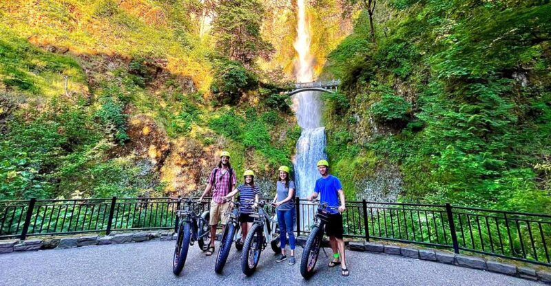 Portland: E-Bike Tour at Multnomah Falls - The Waterfalls & Hiking Highlights