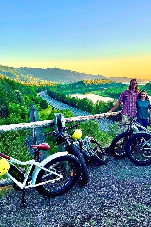 Portland: E-Bike Tour at Multnomah Falls - Bike Features & Comfort