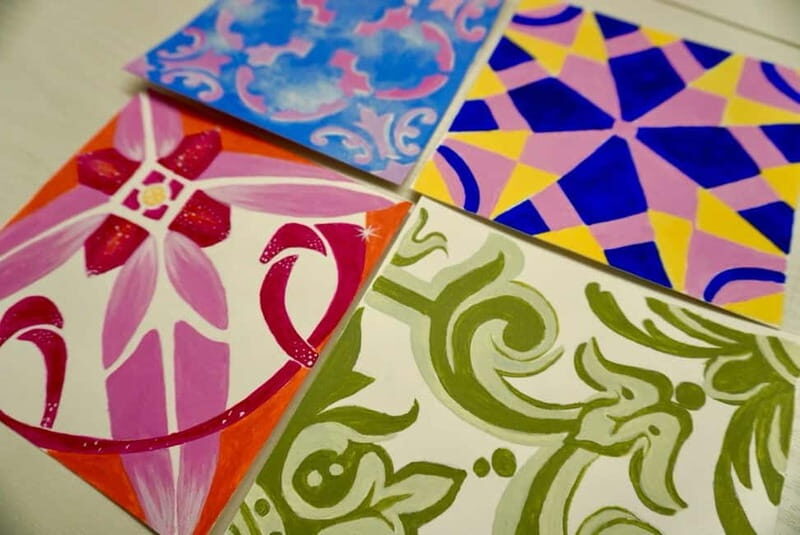 Porto: Acrylic Painting Workshop for Groups - Antero Quental - What You Can Expect During the Workshop