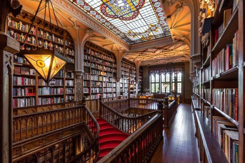 Porto: Livraria Lello Entry Ticket & Foundation Option - The Architectural Marvel of Livraria Lello