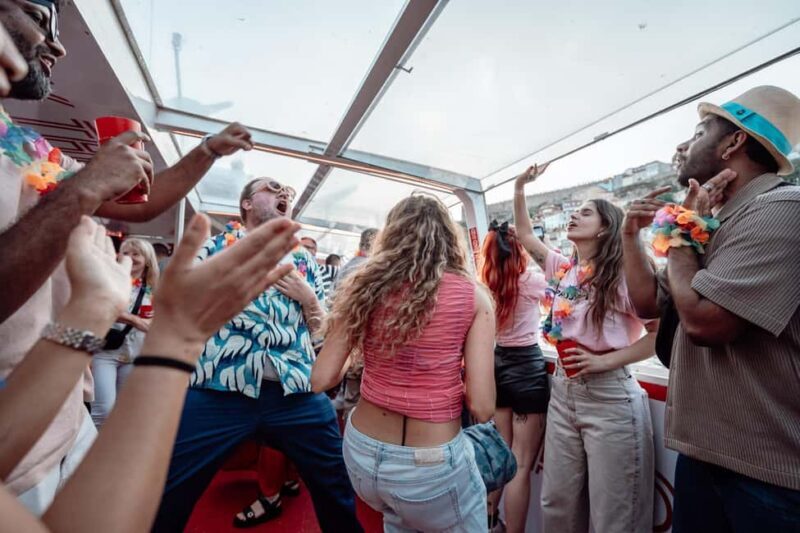 Porto: Party Boat Cruise & Nightlife Tour with Free Drinks - The Overall Picture