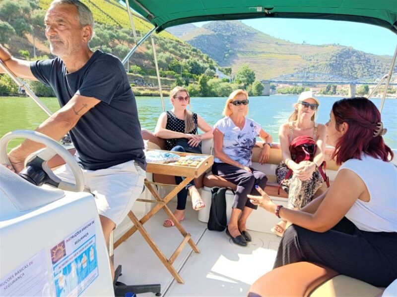 Porto: Private Tour Douro Valley/Winery SECXVIII /Boat/Lunch - Scenic Boat Ride on the Douro River