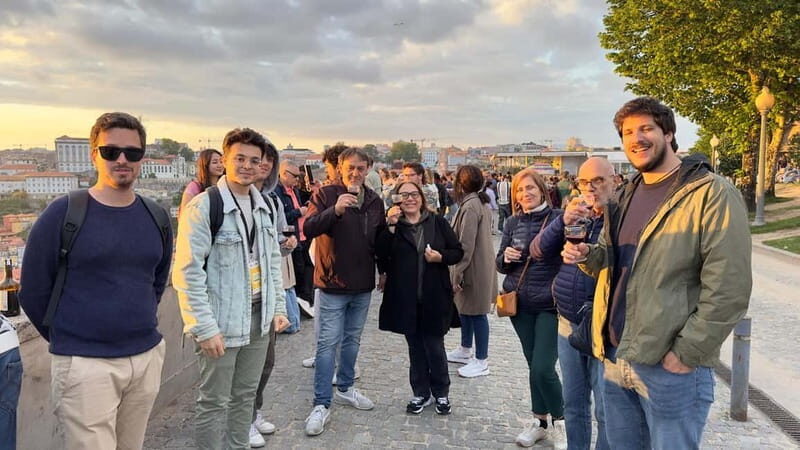 Porto to Gaia Sunset Walking Tour - Port Wine Included - Key Points
