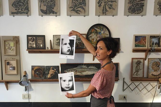 Portrait Mosaic Making - A Closer Look at the Portrait Mosaic Workshop