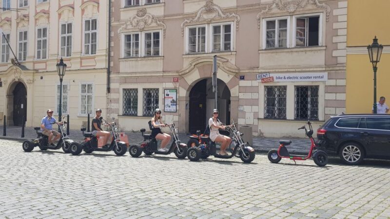 Prague: 2-Hour Trike Live Guided Tour of Old Town - Key Points