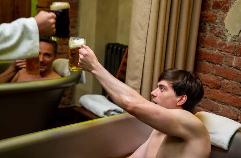 Prague: Beer and Wine Spa Bath with Salt Cave Experience - Frequently Asked Questions
