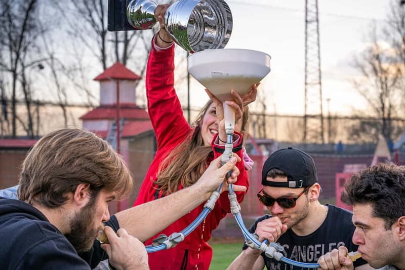 Prague: Beer Olympics with Unlimited Drinks - Who Would Love This Experience?