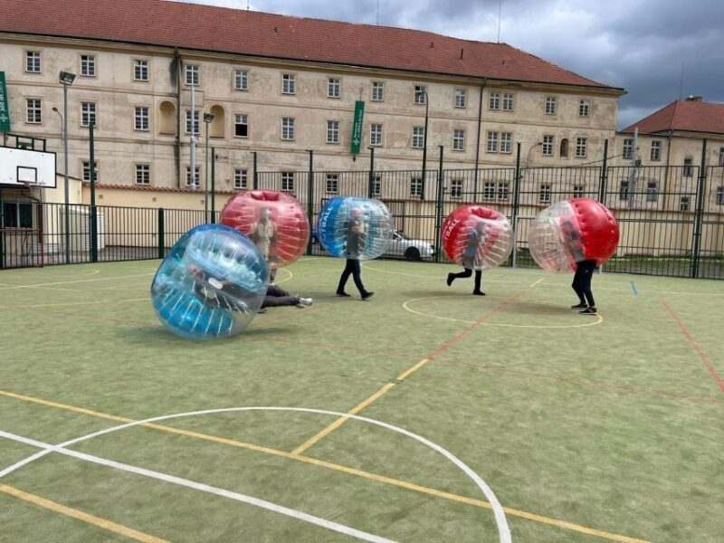 Prague: Bubbles football in city centre of Prague - FAQs