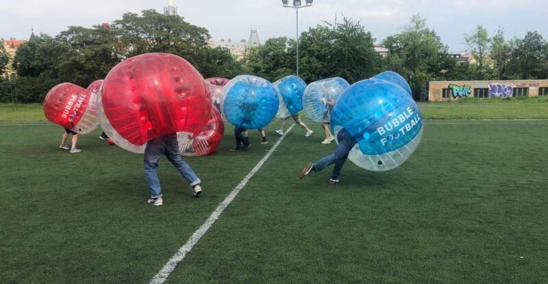 Prague: Bubbles football - Zorb Football in centrum - Key Points