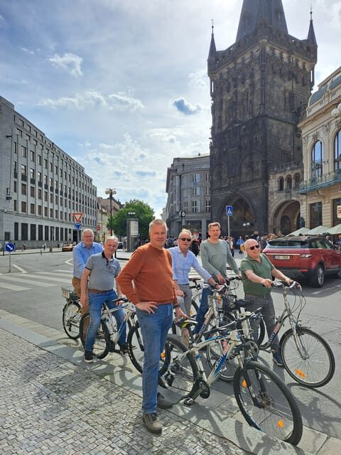 Prague E-Bike City Ride tour : 2hrs - Key Points