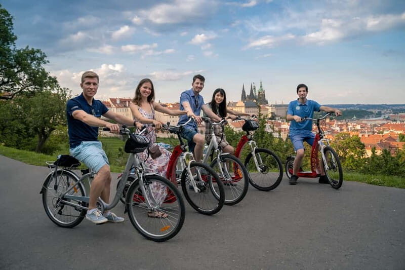 Prague: E-Bike or E-Scooter Tour with A Local Guide - Breaking Down the Itinerary