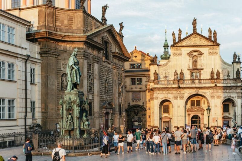 Prague: Ghost Walking Tour Where Legends Come To Life - The First Stop: Kiovnické náměstí or Alternative Meeting Point