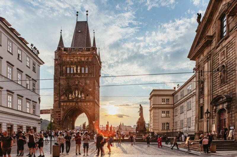 Prague: Ghost Walking Tour Where Legends Come To Life - Walking Through Charles Bridge
