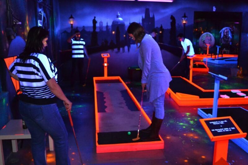 Prague: Glow Golf Mini Golf Game by UV Light - The Sum Up
