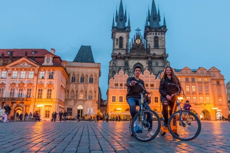 Prague: Grand Segway and eScooter Live Guided City Tour - Key Points