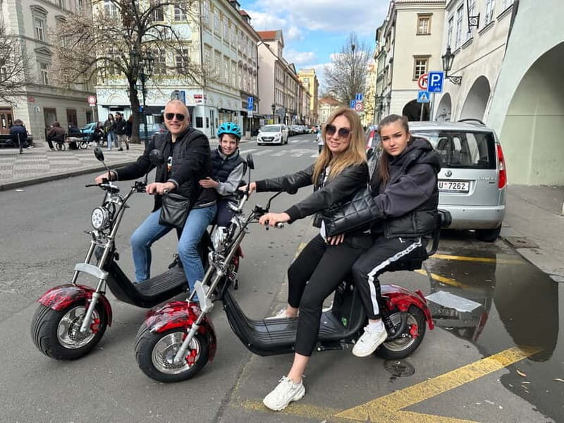 Prague: Guided Fat Tire e-Scooter Tour - A Fun and Fast Way to See Prague’s Highlights