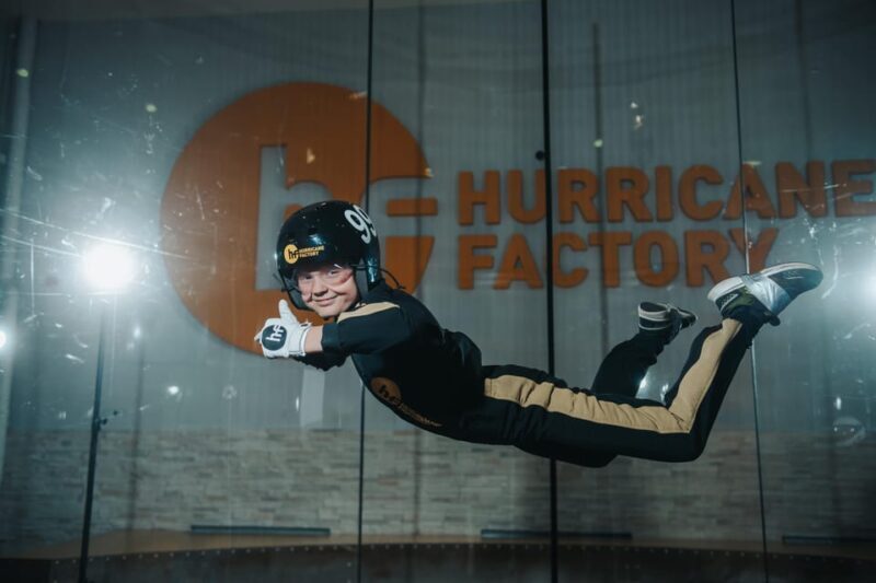 Prague: Hurricane Factory Indoor Skydiving Experience - Practical Details for Visitors