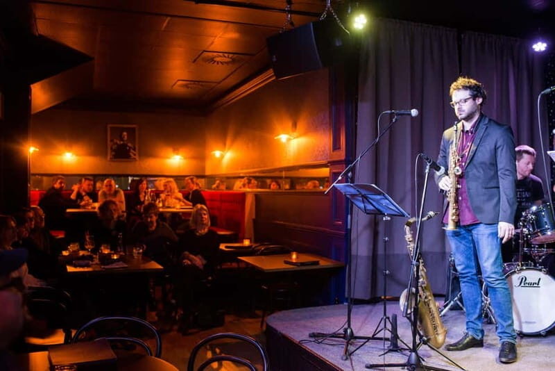 Prague: Jazz Show with Signature Cocktail - The Musical Program: A Blend of Jazz, Swing, Groove, and Funk